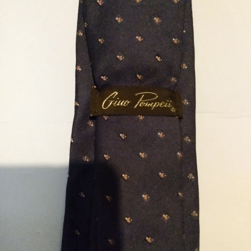 4 Silk Ties, Claybrooke, Gino Pompeii, Stafford, Oscar De La Renta, pre-owned